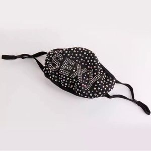 Sexy Inscribed Luxury Rhinestone  Fashionable, Washable, Protective Face Masks